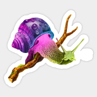 Friendly snail Sticker